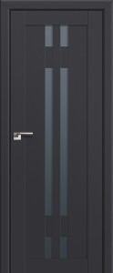 Двери экошпон 40U ЧЕРНЫЙ МАТОВЫЙ от Топ-Комплект