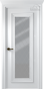 Двери шпонированные Палаццо 1 (остекленное) от Belwooddoors
