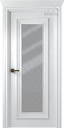 Двери шпонированные Палаццо 1 (остекленное) от Belwooddoors