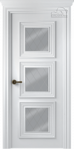 Двери шпонированные Палаццо 3 (остекленное) от Belwooddoors